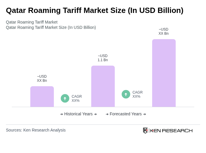 Qatar Roaming Tariff Market Size Infographic