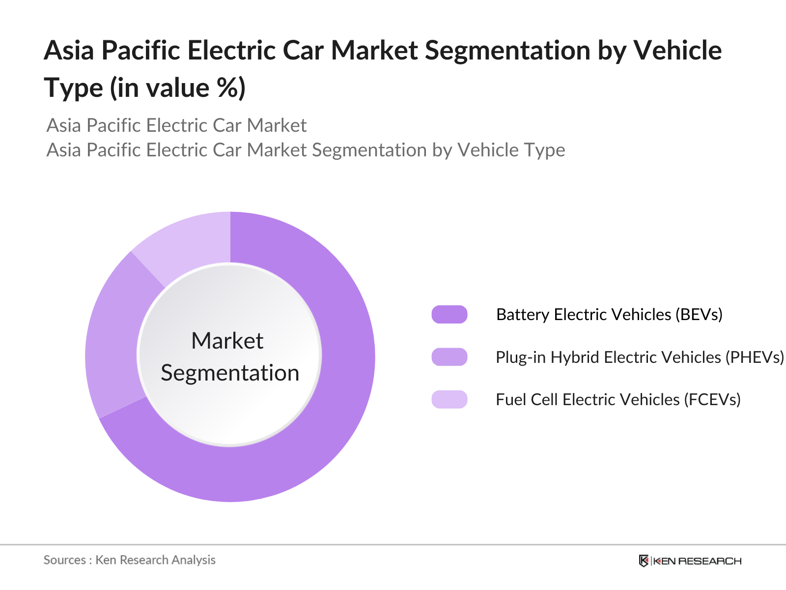 Asia Pacific Electric Car Market Segmentation