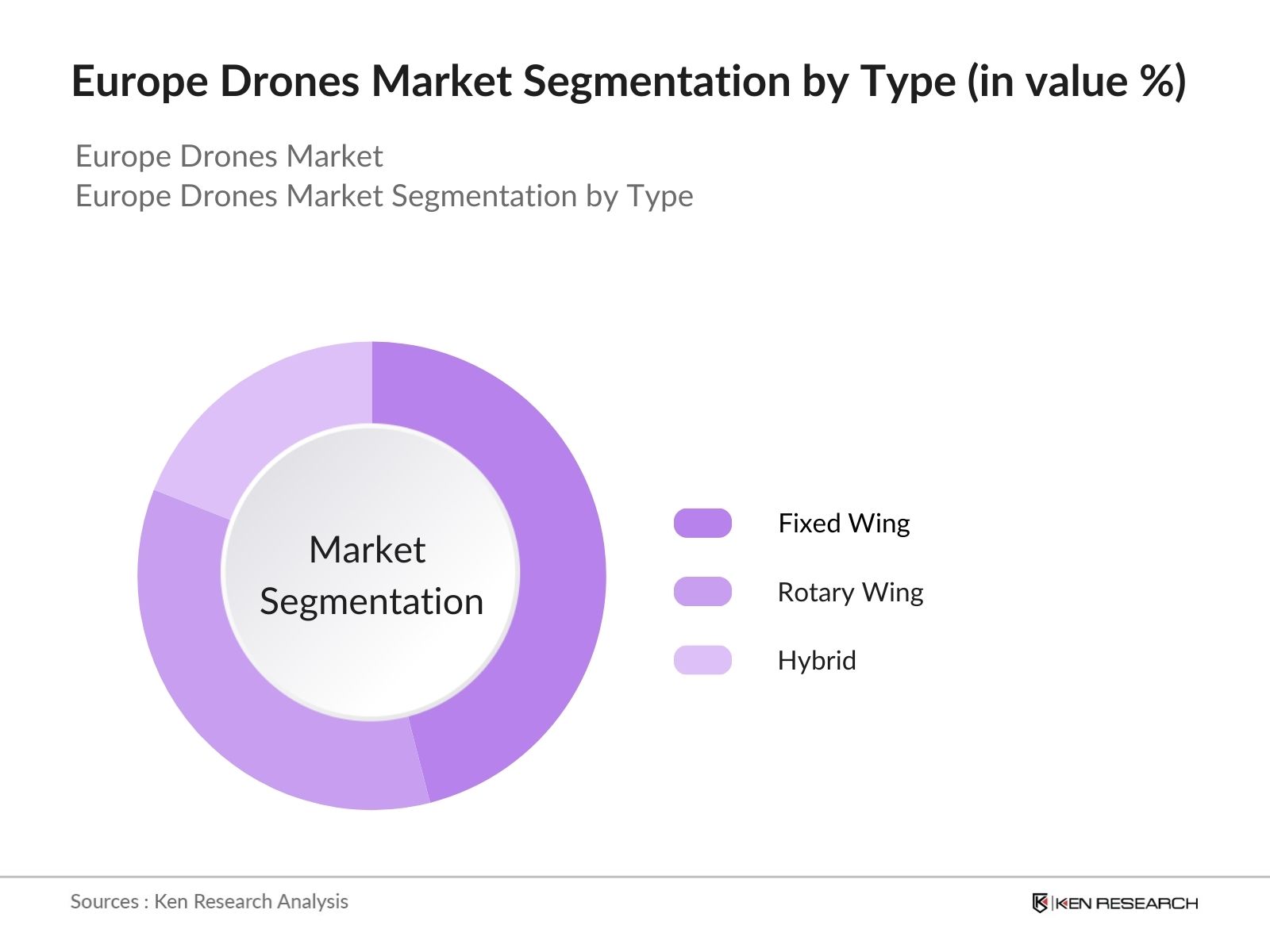 Europe Drones Market Segmentation By Type