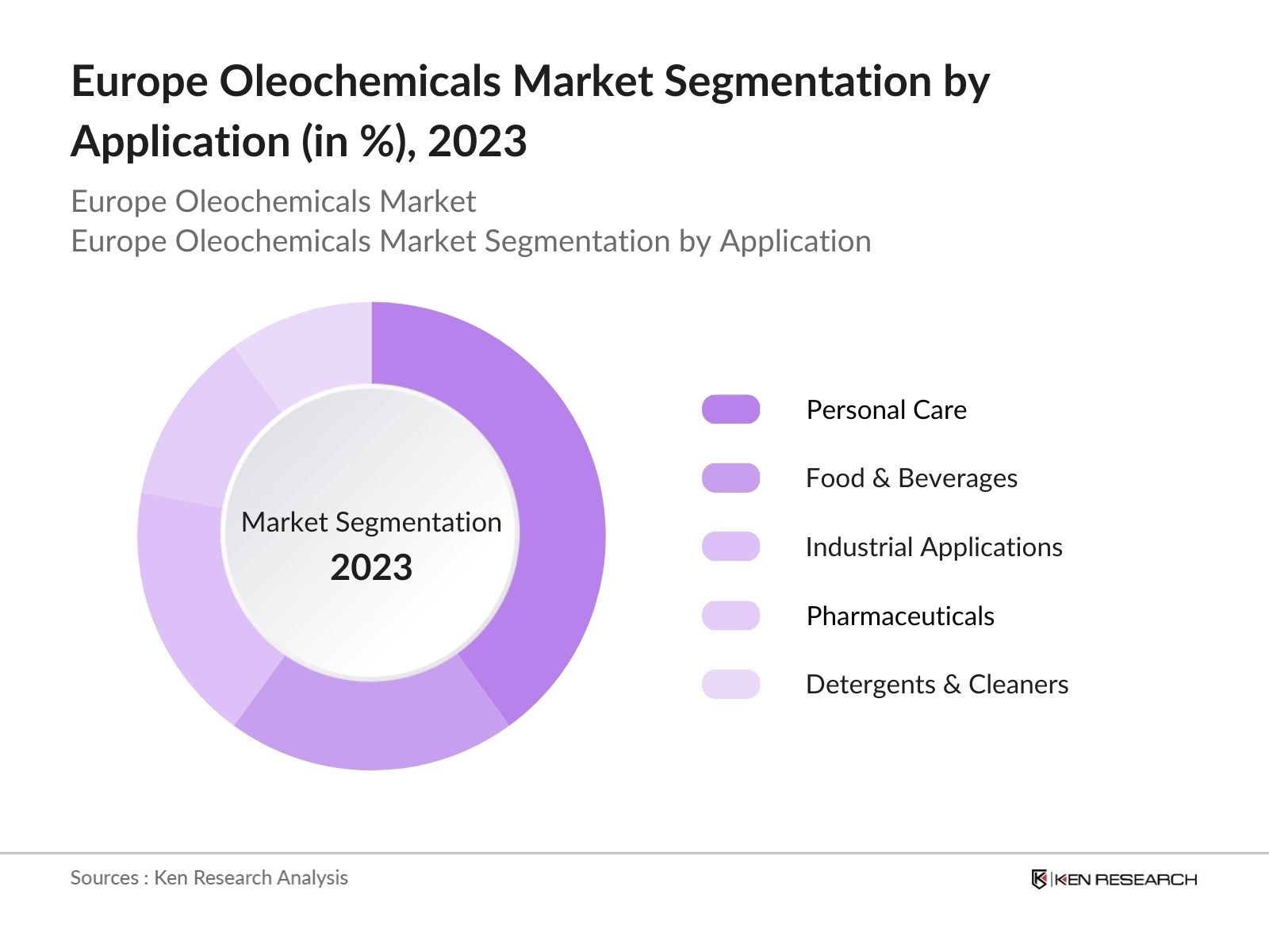 Europe Oleochemicals Market Segmentation by Application