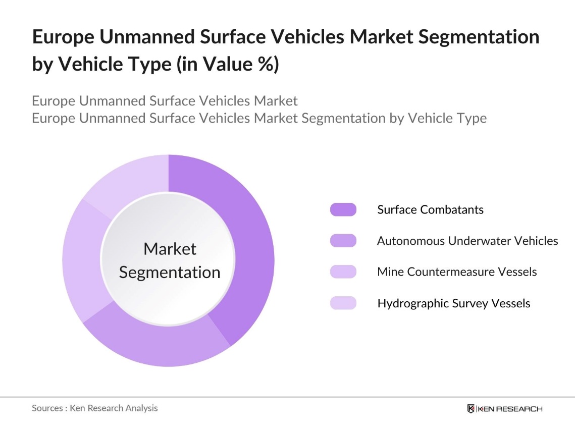 Europe Unmanned Surface Vehicles Market Segmentation by Vehicle Type