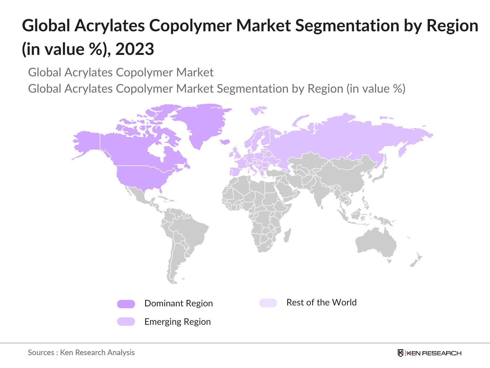 Global Acrylates Copolymer Market By By Region