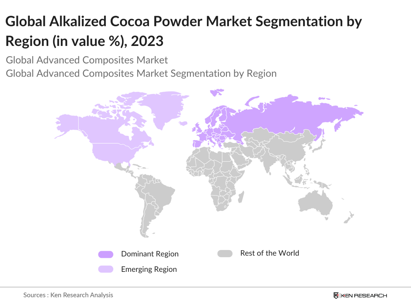 Global Alkalized Cocoa Powder Market Segmentation By Region