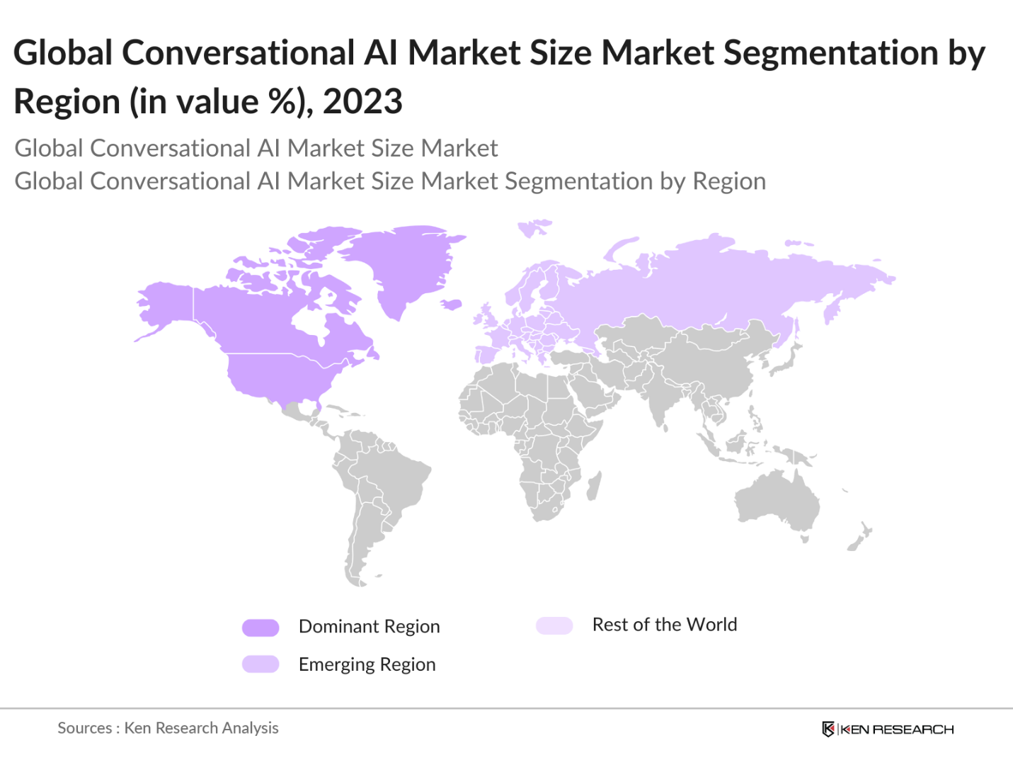 Global Conversational AI Market Segmentation By Region