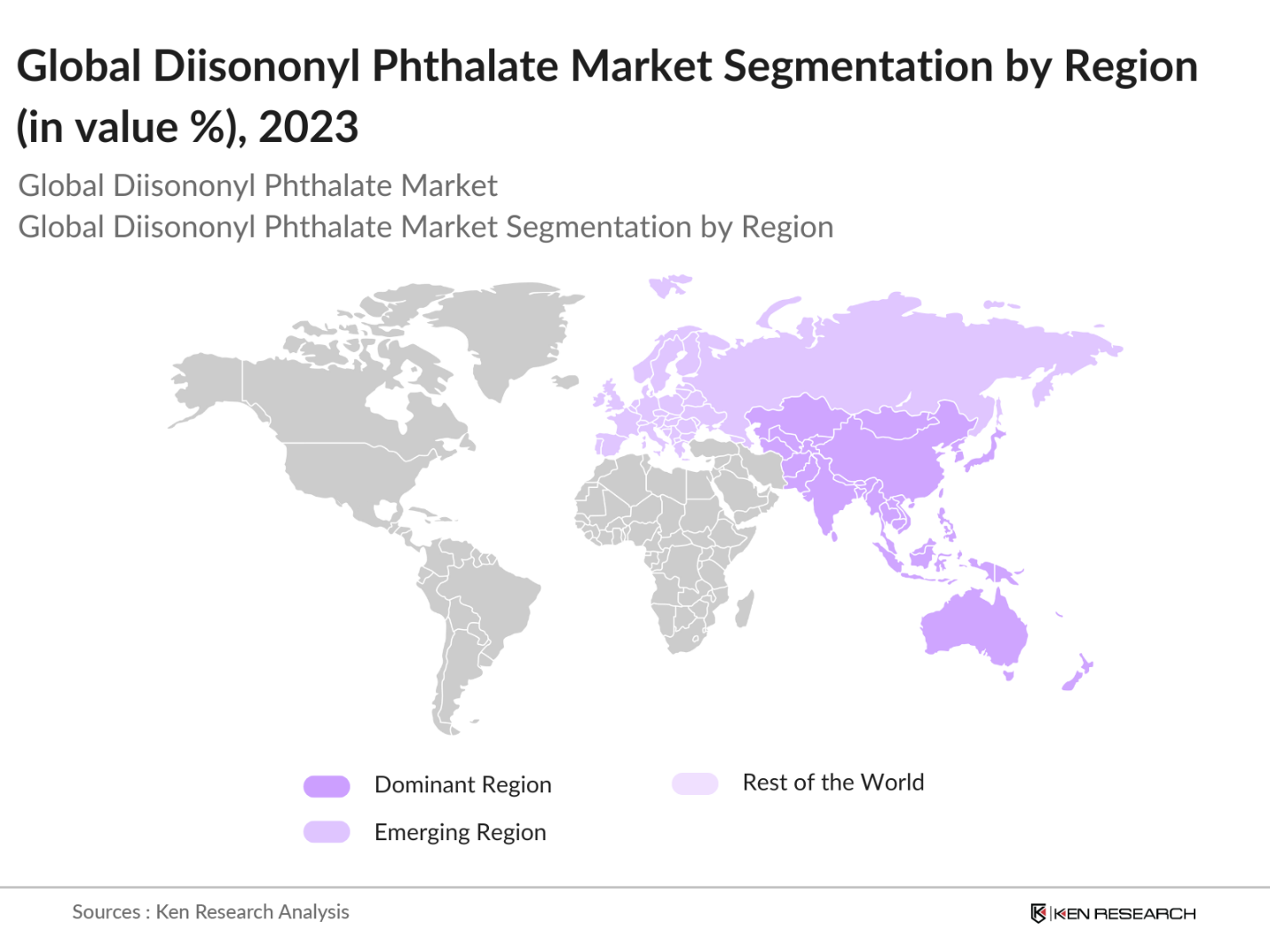 Global Diisononyl Phthalate Market Segmentation By Region