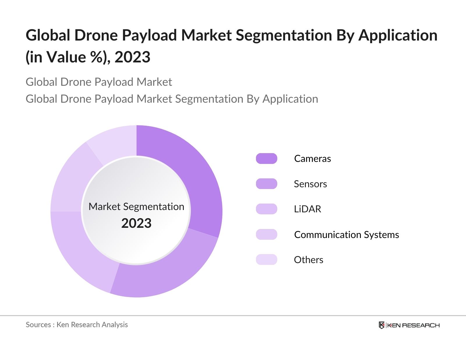 Global Drone Payload Market Segmentation by application