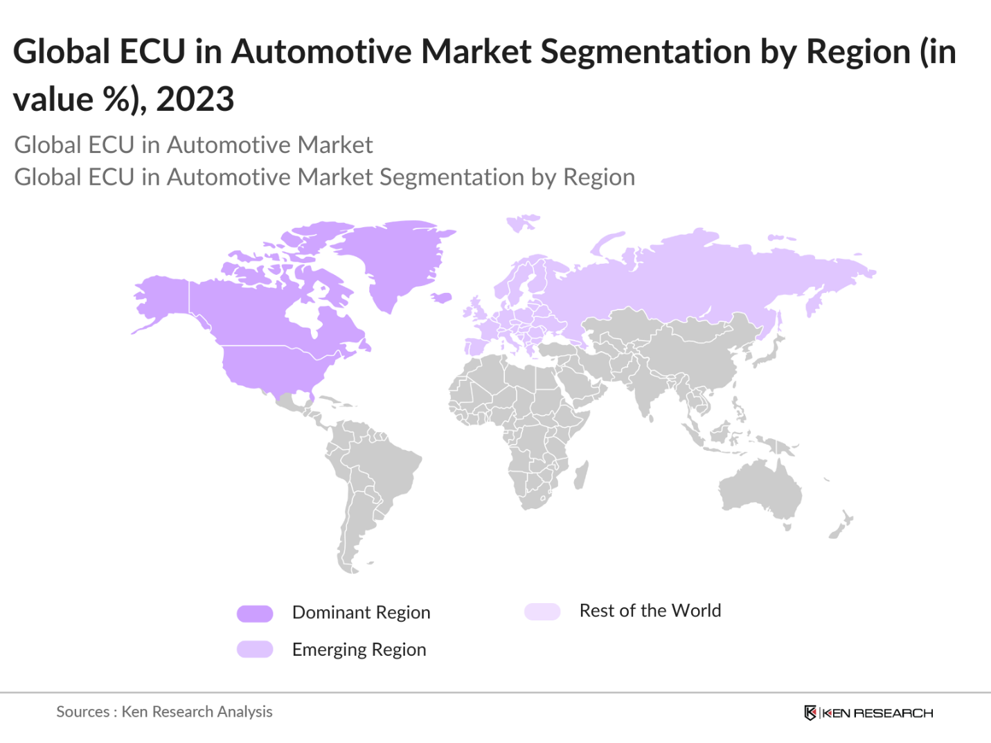 Global ECU in Automotive Market Segmentation By Region