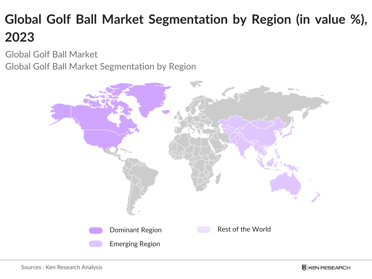Global Golf Ball Market Segmentation By Region