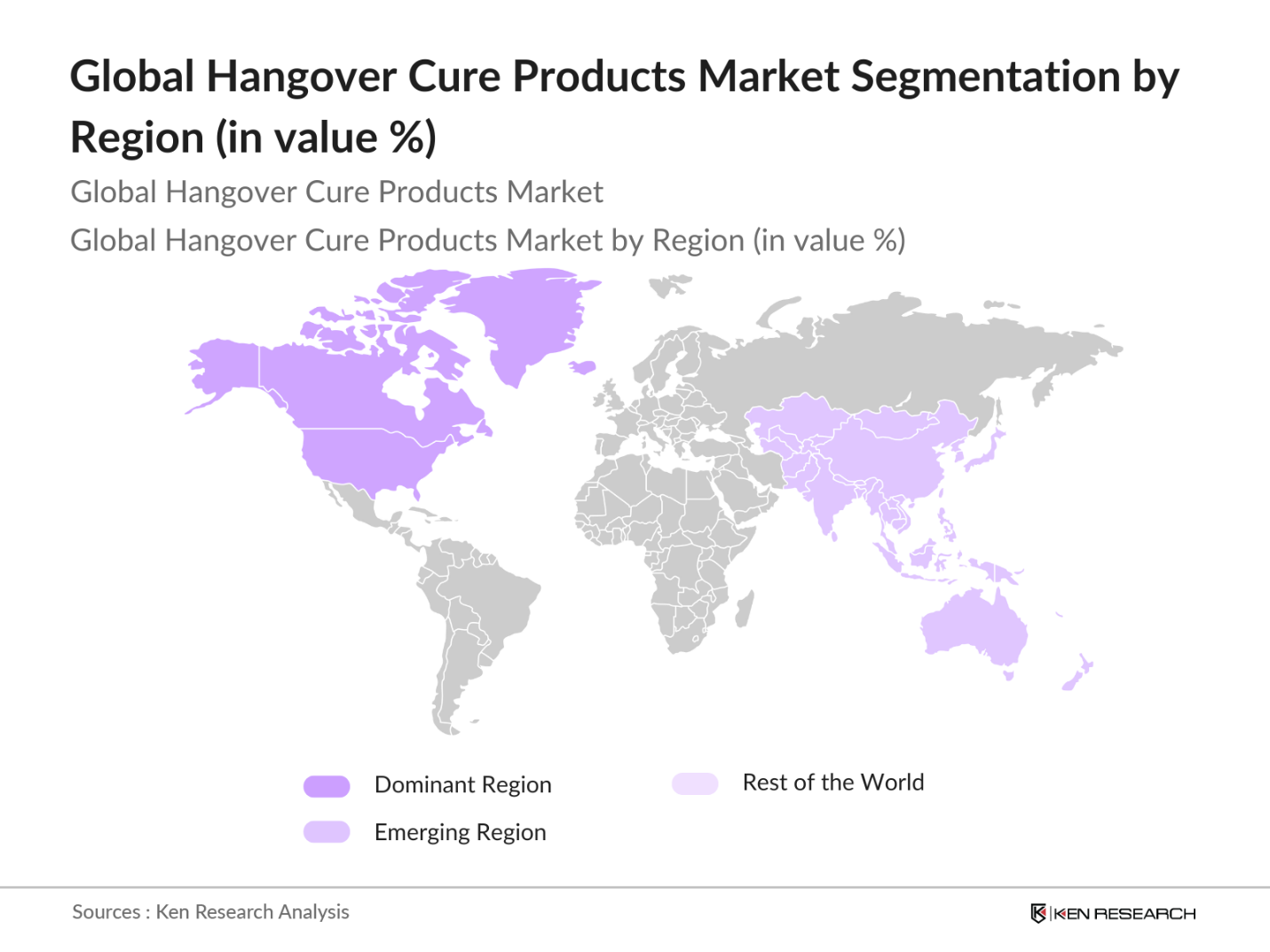 Global Hangover Cure Products Market Segmentation By Region