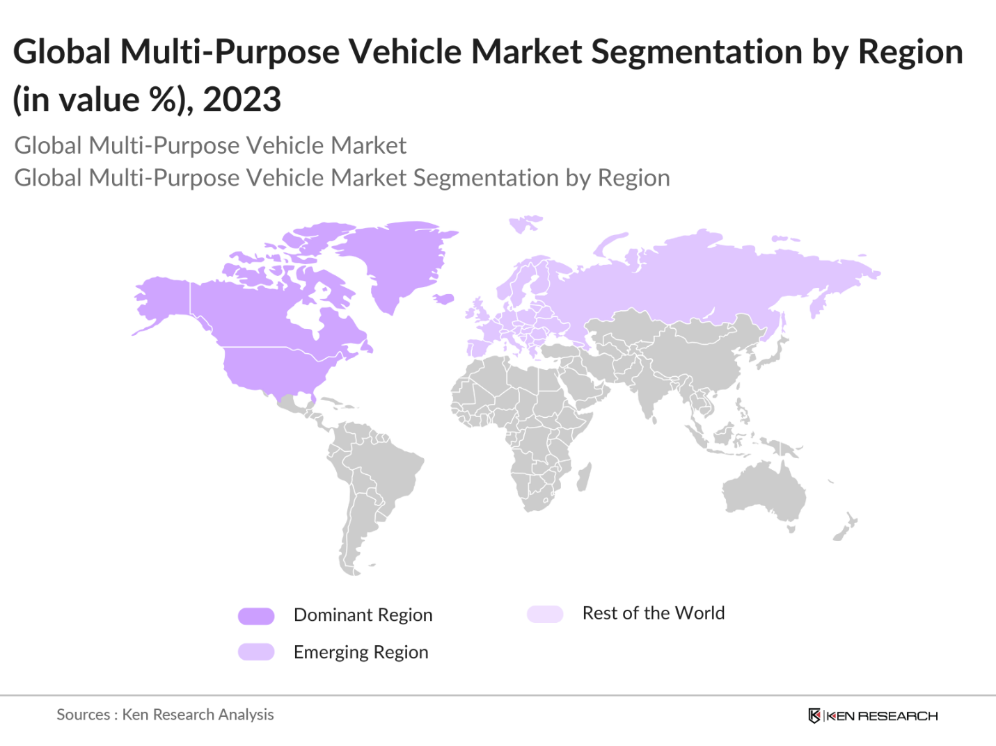 Global Multi-Purpose Vehicle Market Segmentation By Region