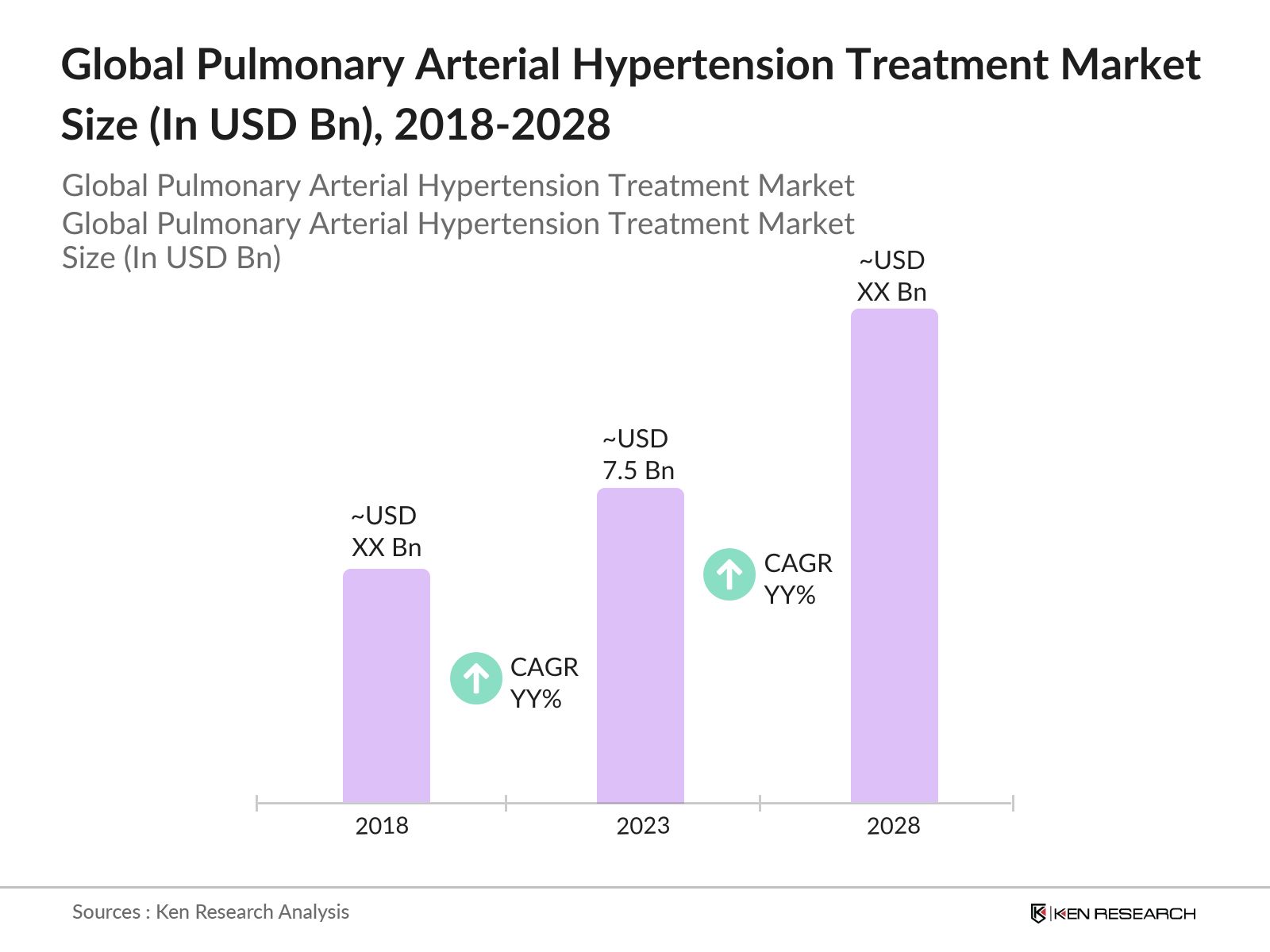 Global Pulmonary Arterial Hypertension Treatment Market Size