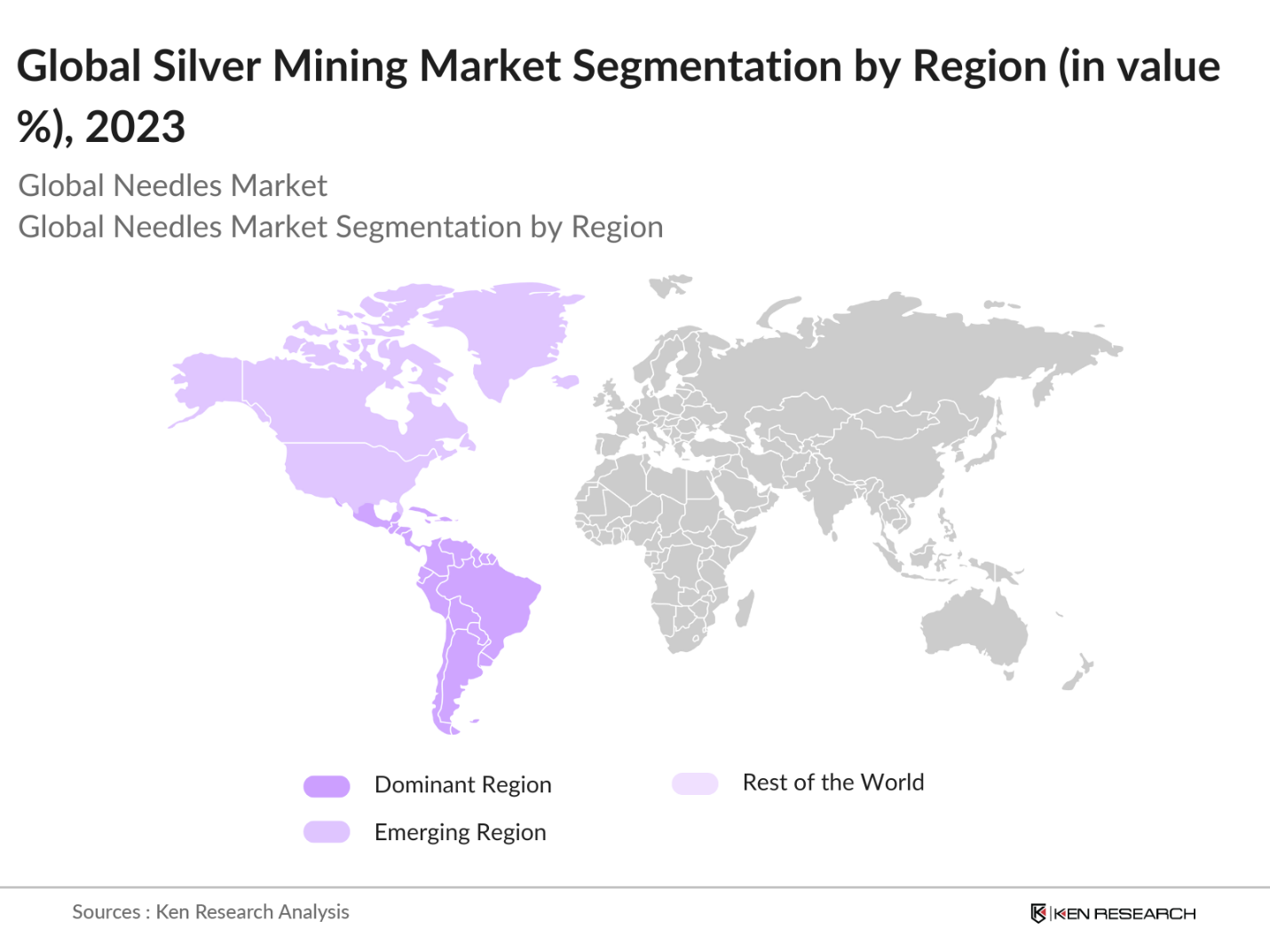 Global Silver Mining Market Segmentation By Region