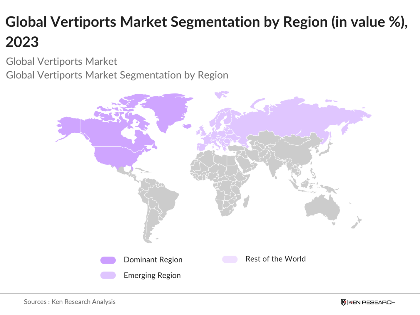 Global Vertiports Market Segmentation By Region