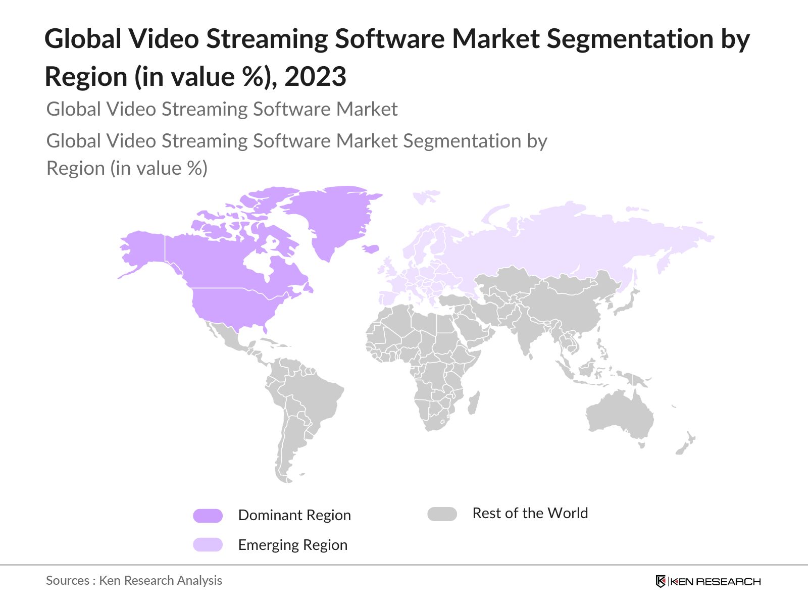 Global Video Streaming Software Market Segmentation by region