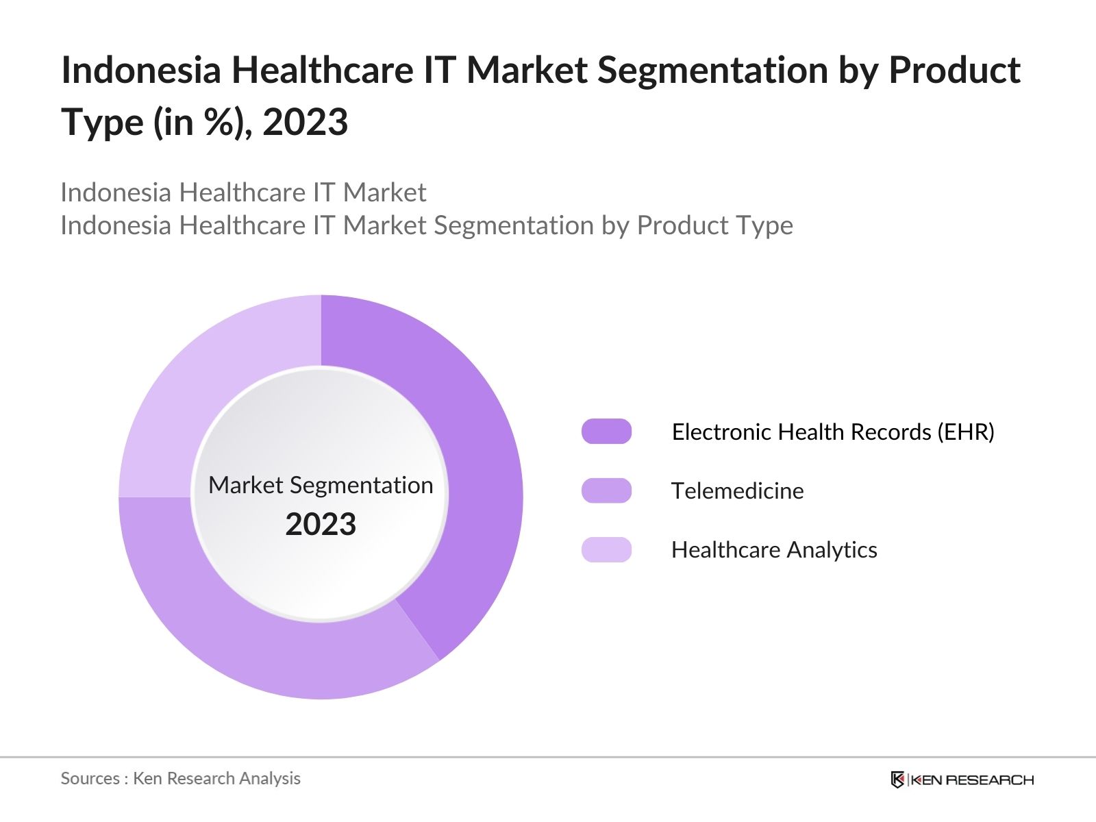Indonesia Healthcare IT Market Segmentation by Product Type