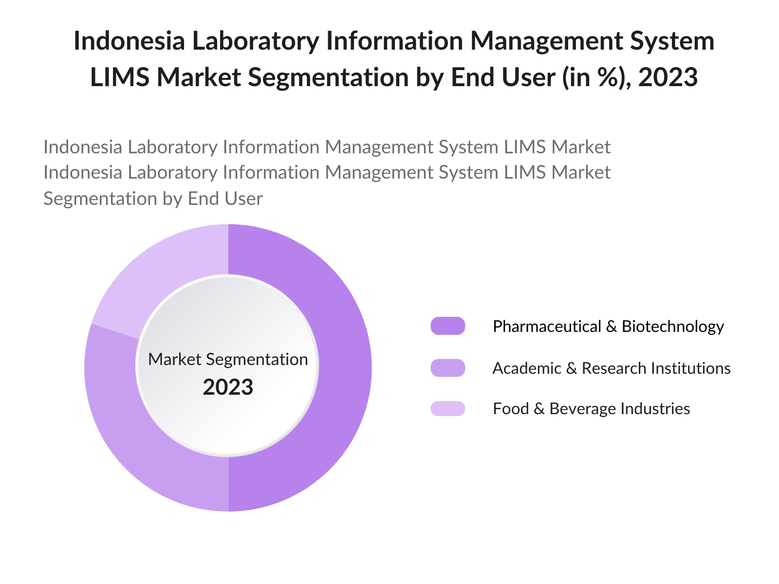 Indonesia Laboratory Information Management System Market Segmentation by End User