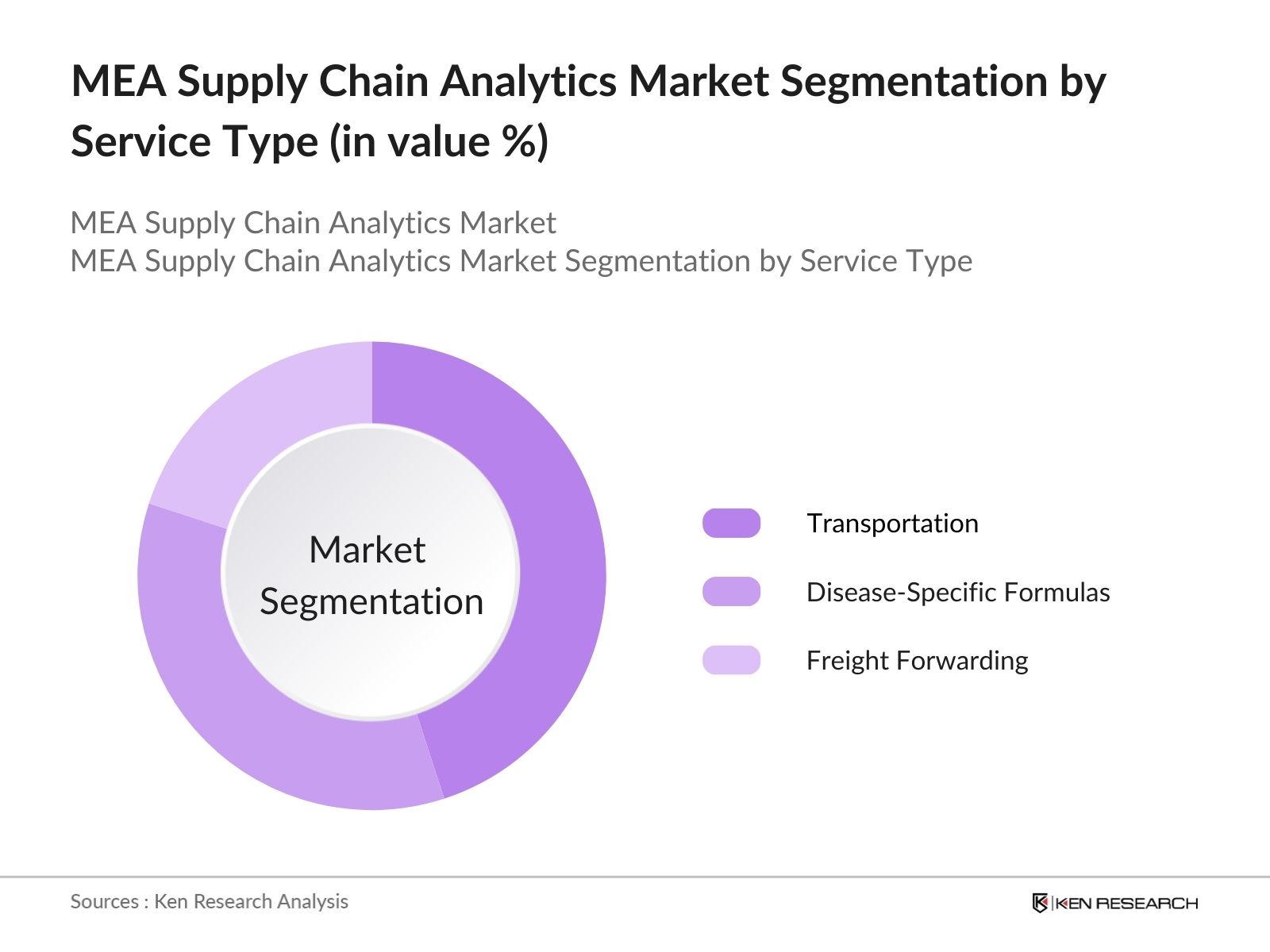 MEA Supply Chain Analytics Market Segmentation By Service Type