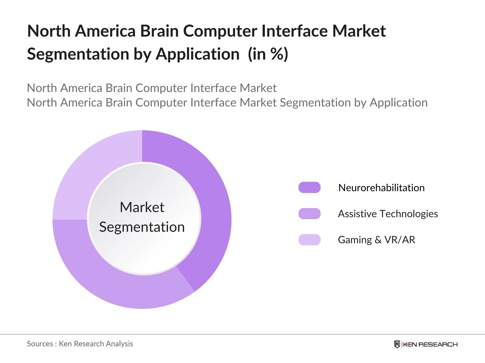 North America Brain Computer Interface Market Segmentation by Application