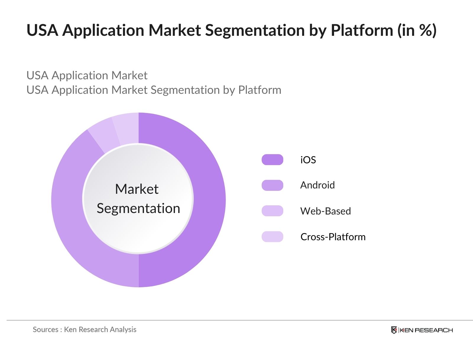 USA Application Market Segmentation by Platform