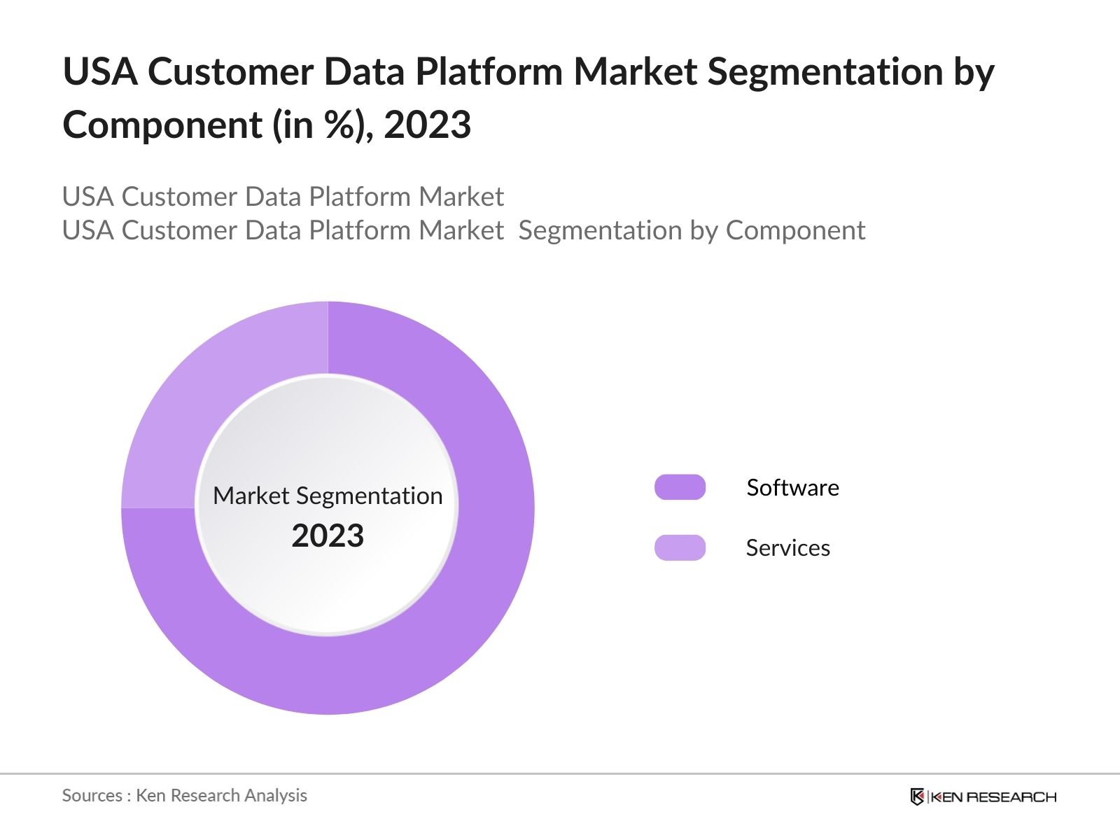 USA Customer Data Platform Market Segmentation by Component