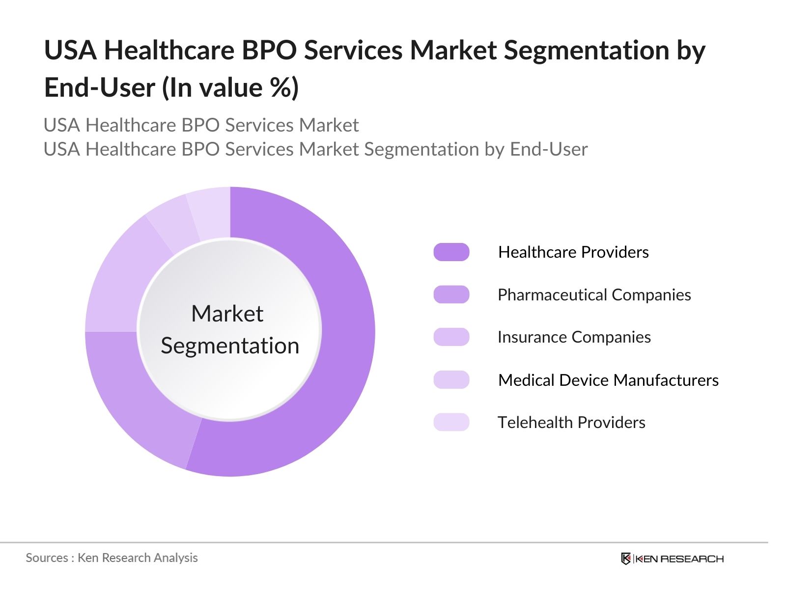USA Healthcare BPO Services Market Segmentation By End-User