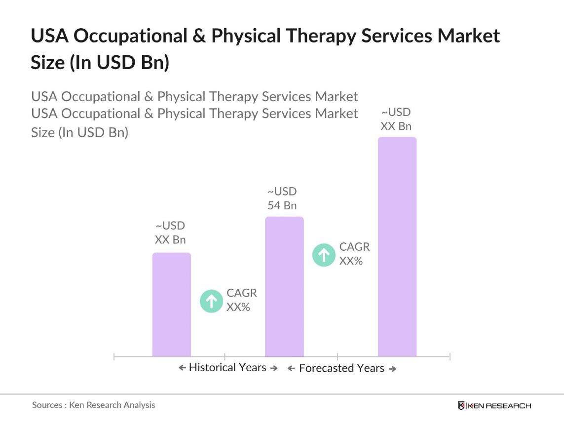USA Occupational and Physical Therapy Services Market size