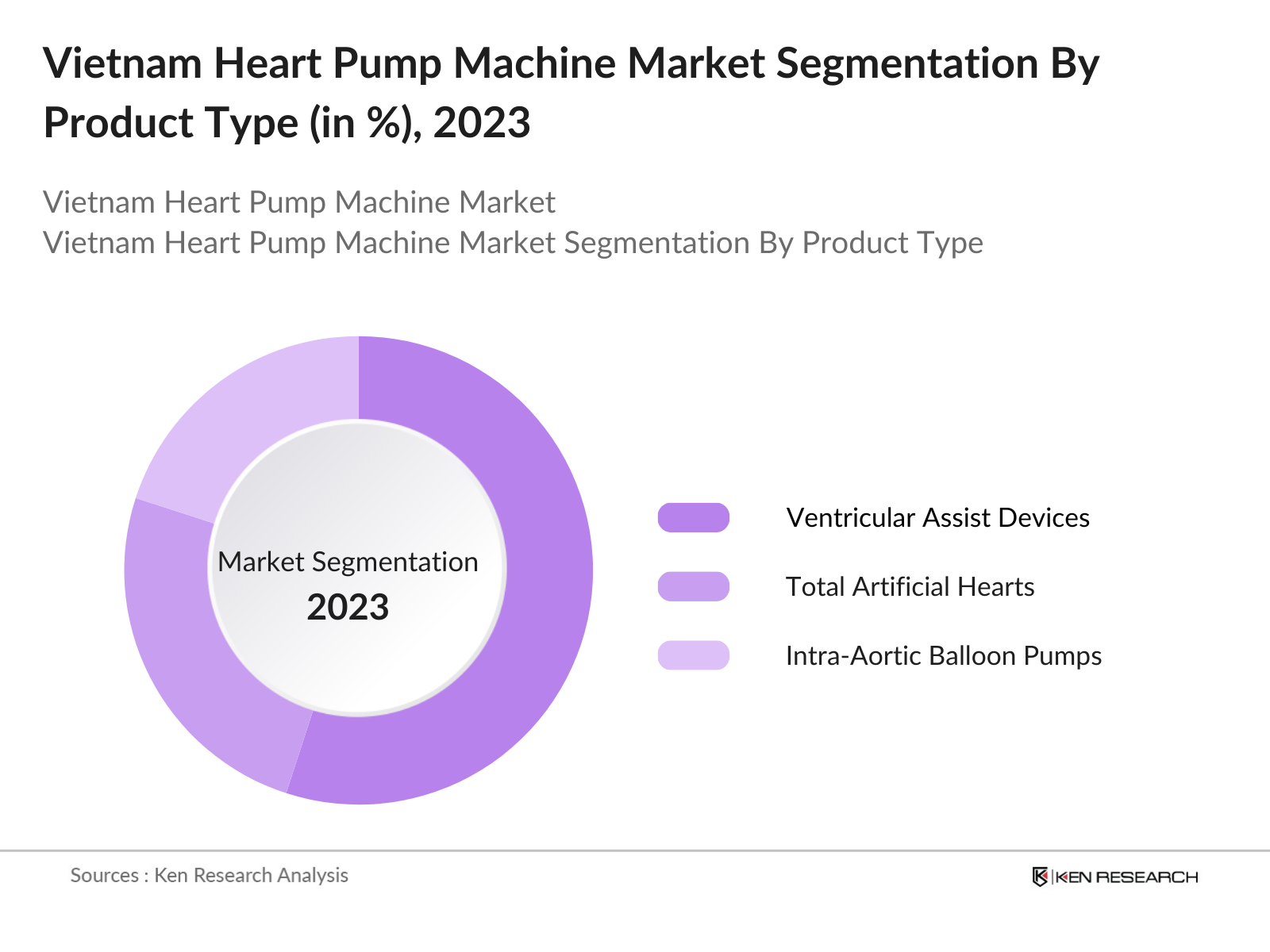 Vietnam Heart Pump Machine Market Segmentation By Product Type