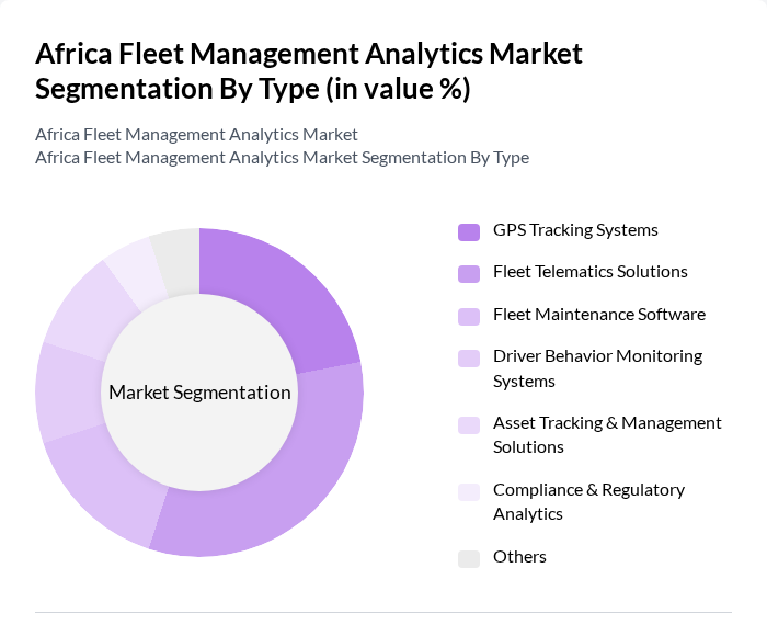 Africa Fleet Management Analytics Market segmentation by Type.