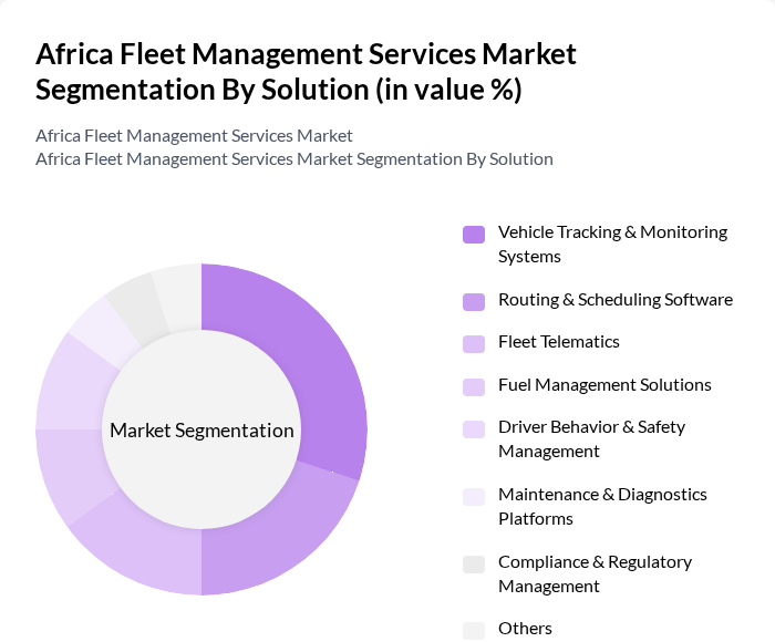 Africa Fleet Management Services Market segmentation by Solution.