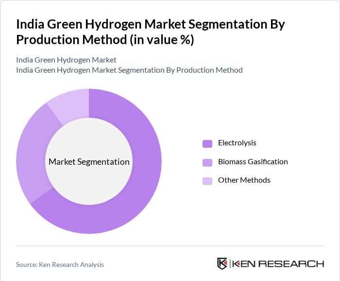 India Green Hydrogen Market Segmentation
