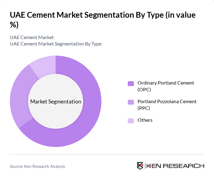 UAE Cement Market segmentation