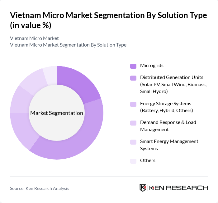 Vietnam Micro Market segmentation by Solution Type. Vietnam Micro Market segmentation by Solution Type.