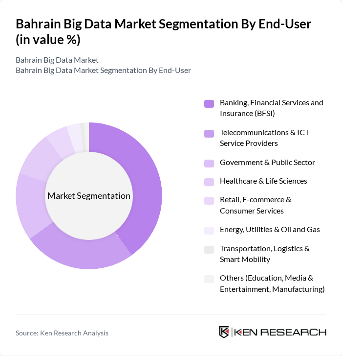 Bahrain Big Data Market segmentation by End-User.